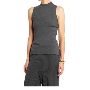 Rag & Bone Alanna Ribbed Stretch Wool-Blend Top